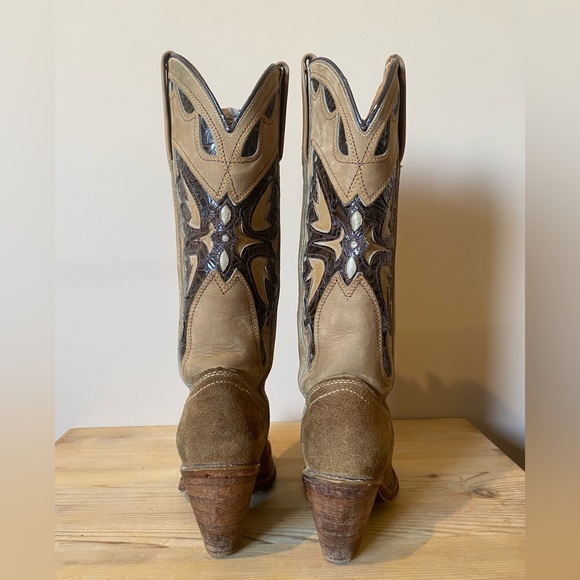 Vintage Miss Capezio Butterfly Boots - Picture 4 of 7